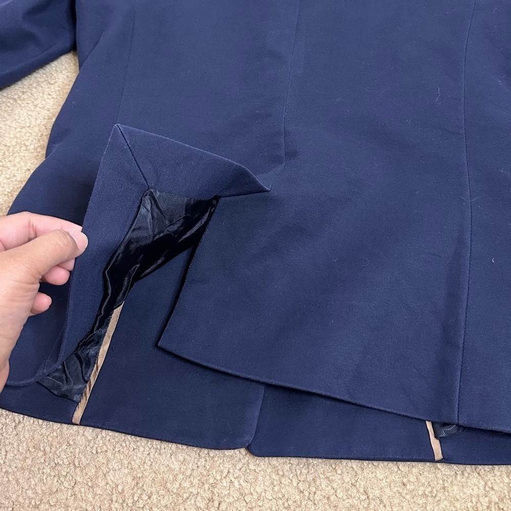 Mango Basic One Button Suit Size 4 - image 4